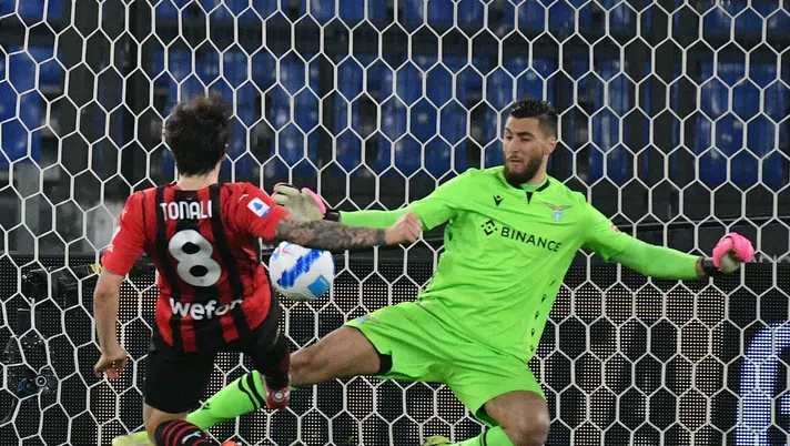 Lazio-Milan 1-2 Serie A 2021-2022 Tonali