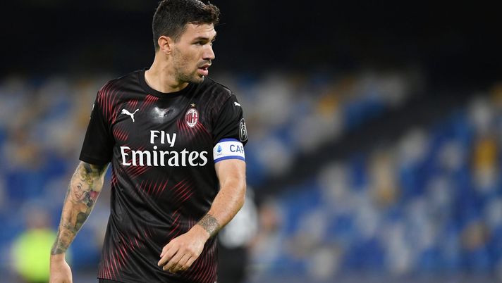 Alessio Romagnoli, difensore e capitano del Milan Alessio Romagnoli, difensore e capitano del Milan