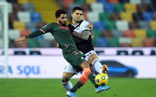 Bonifazi, difensore dell'Udinese Bonifazi, difensore dell'Udinese