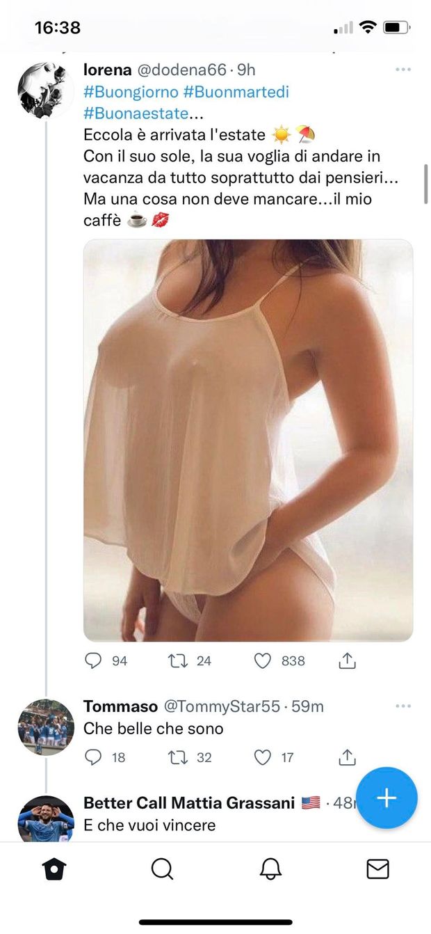 FOTO Tommaso Starace is on fire! L’apprezzamento hot social ad un intimo femminile- immagine 3