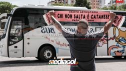 FOTO Frosinone-Palermo, i rosanero in partenza dallo stadio “Renzo Barbera” (Gallery)
