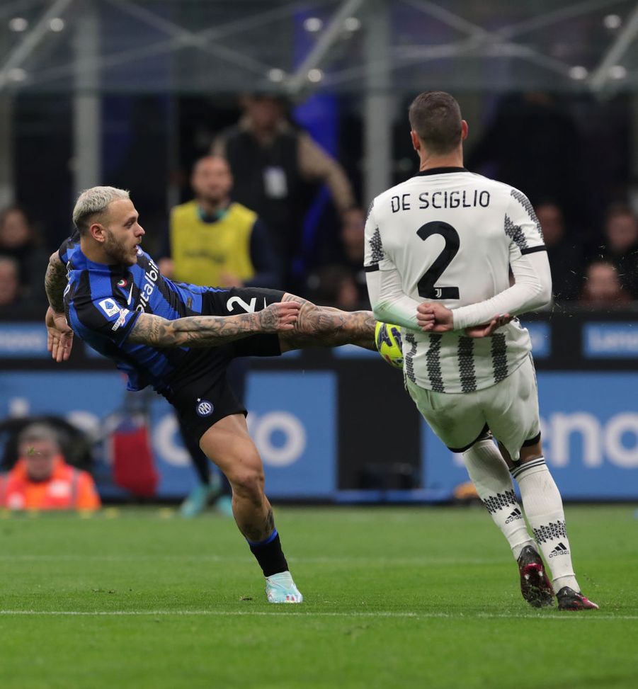 Inter-Juve: Dimarco sostituito, per lui risentimento muscolare ai retti addominali- immagine 2