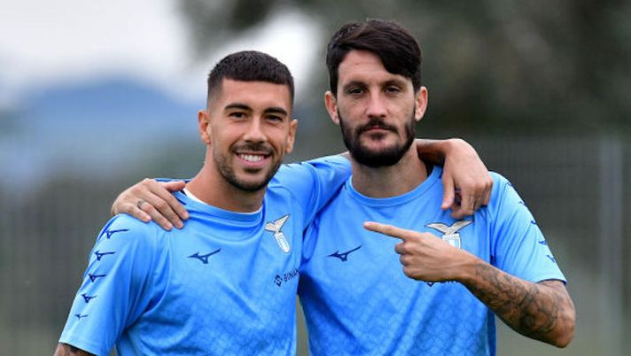 Mattia Zaccagni e Luis Alberto
Allenamento Lazio pre gara di Euopa League Lazio v Sturm Graz nel centro sportivo di Formello.
Roma, 12 Ottobre 2022
© Marco Rosi / Fotonotizia Luis Alberto e l’assist a Zaccagni: “Per fortuna ha fatto gol. Altrimenti lo ammazzavo” - immagine 1