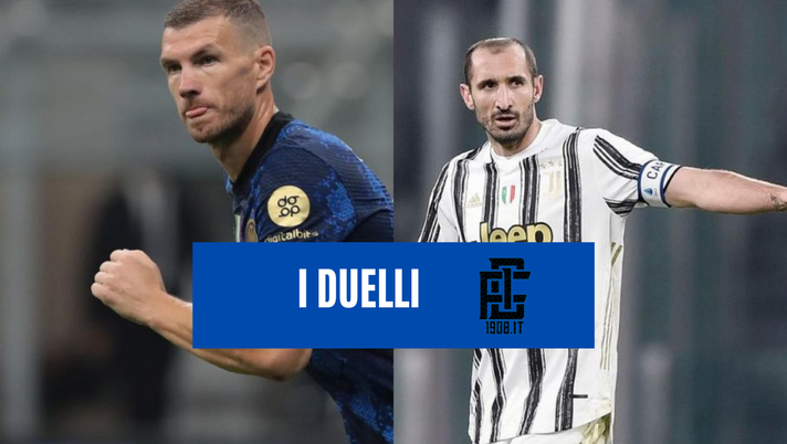 Da Dzeko-Chiellini a Perisic-Cuadrado: i 4 duelli che decideranno Inter-Juve - immagine 1