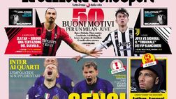 Prima Pagina, La Gazzetta dello Sport: “Sensi di Coppa. Arthur-Arsenal, Ramsey-Palace”