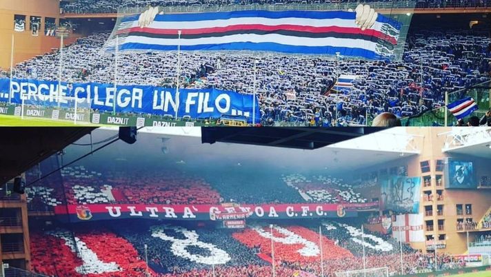 Il derby dell’irriverenza è di Genova: il Genoa come Gilberto Govi, la Samp come Beppe Grillo 
