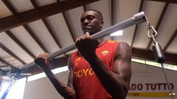 Trigoria, palestra per chi ha giocato ieri. Karsdorp in campo – FOTO GALLERY