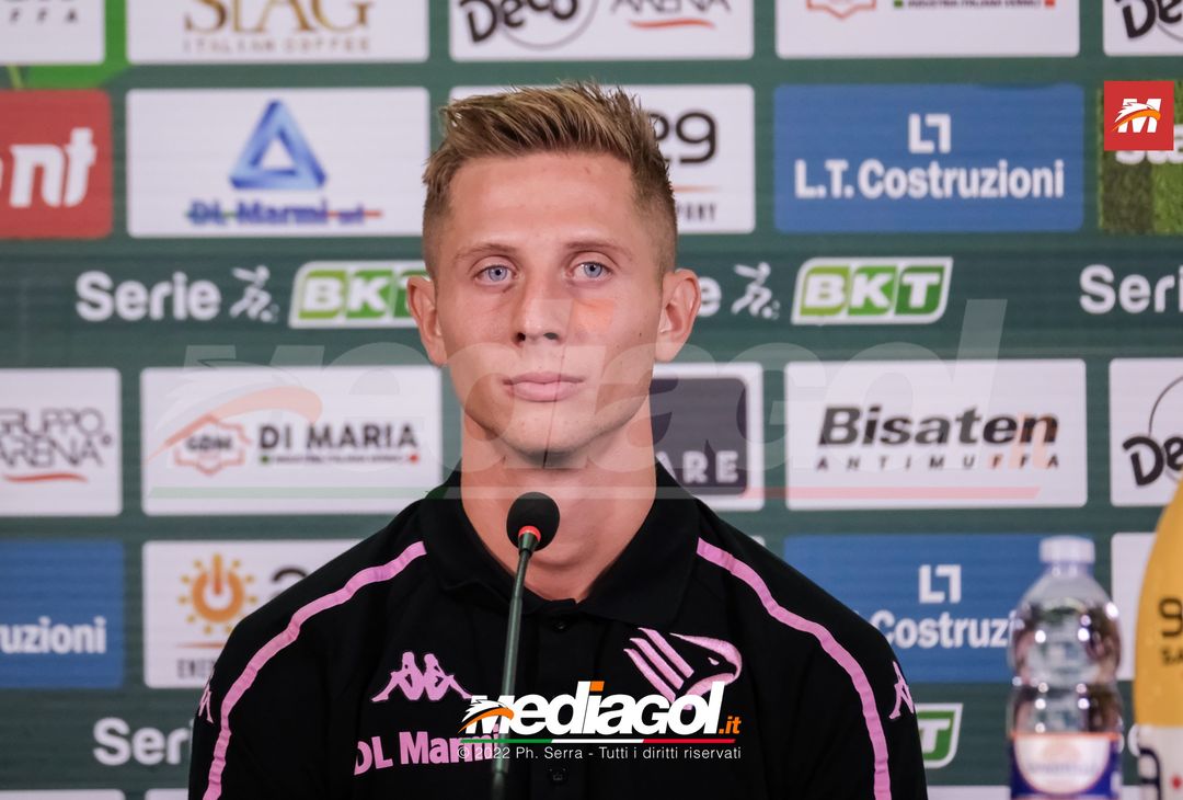 FOTO PALERMO, La conferenza stampa di presentazione di Luca Vido (Gallery) - immagine 4