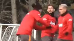 VIDEO – Torreira colpisce Icardi in allenamento. Lui reagisce così