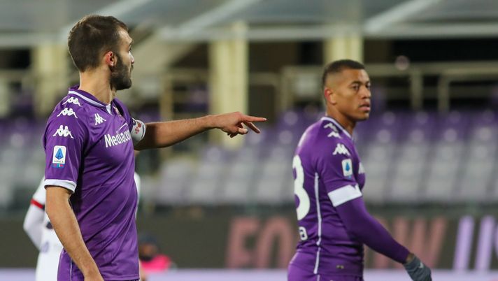 GERMOGLI PH 10 GENNAIO 2020 CAMPIONATO SERIE A DI CALCIO STADIO ARTEMIO FRANCHI FIORENTINA VS CAGLIARI NELLA FOTO PEZZELLA 