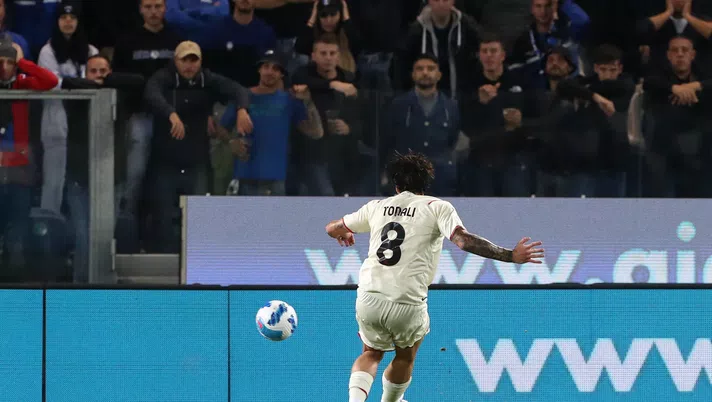 Tonali AC Milan Atalanta-Milan Serie A 2021-2022