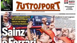 PRIMA PAGINA TUTTOSPORT OGGI: “Se non altro è un’Italia che vince”