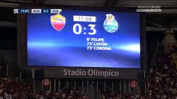 Roma, all’Olimpico è “Profondo Rosso”: giallorossi fuori dalla Champions