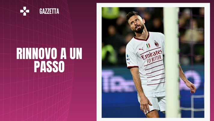 Olivier Giroud attaccante AC Milan