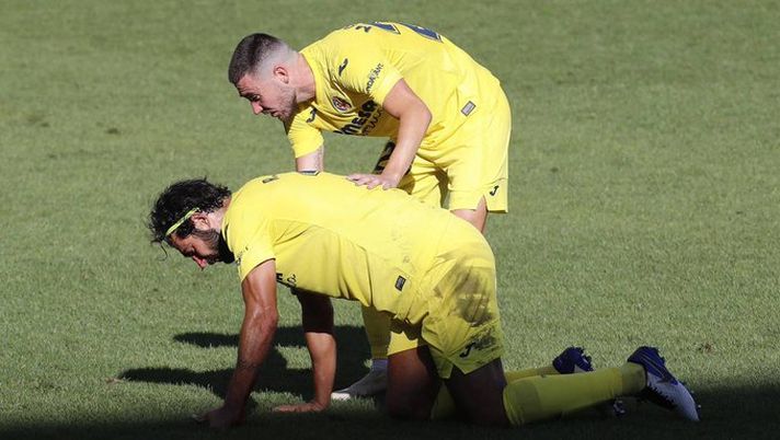 Villarreal, Albiol dopo il colpo subito 
