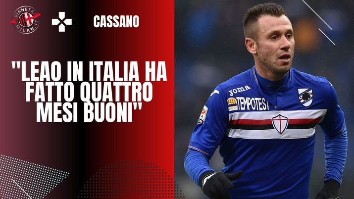 Antonio Cassano, ex attaccante del Milan (getty images)