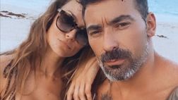Lavezzi vive la quarantena ai Caraibi: scatto con la fidanzata Natalia Borges | FOTO