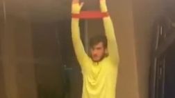 Kvaratskhelia si rimette in forma così! (VIDEO)