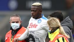 Osimhen, il viso è ancora gonfio: prevista oggi una visita di controllo