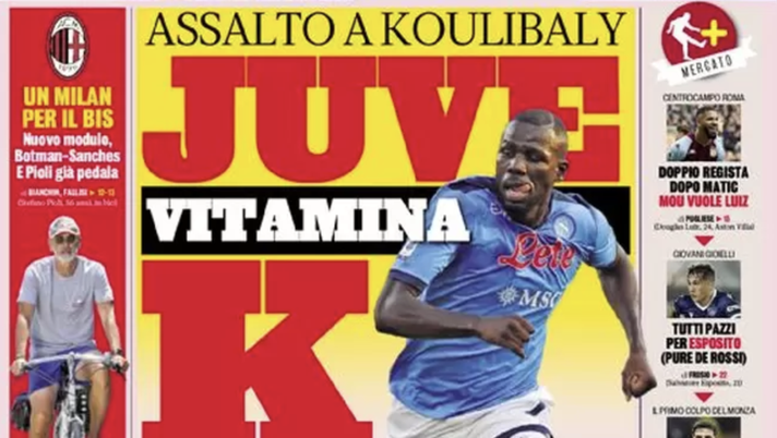 IL NAPOLI SUI MEDIA – Le prime pagine dei giornali di oggi 18 giugno 2022 - immagine 1