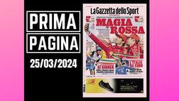 Prima pagina Gazzetta dello Sport: “L’Italia da Euro”