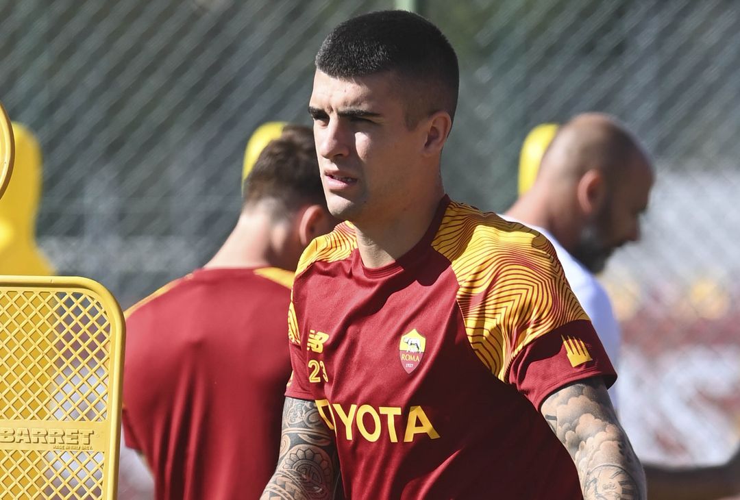 Trigoria, l’allenamento prima della partenza per Genova – FOTO GALLERY - immagine 16