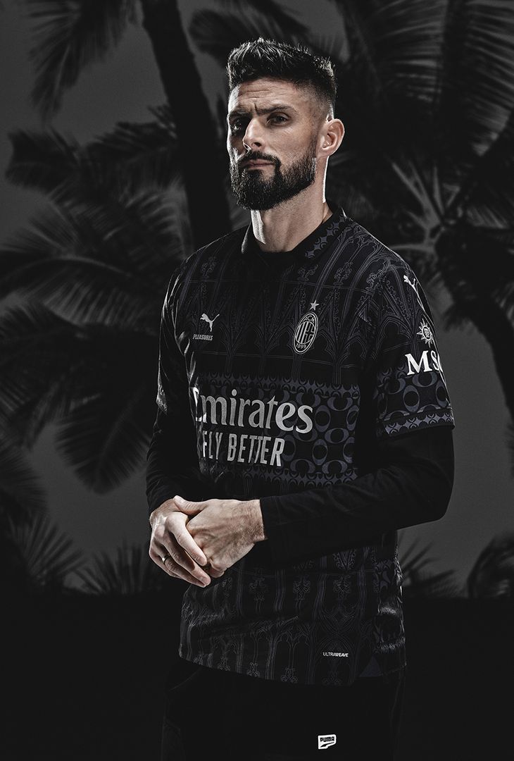 Nuova quarta maglia Milan 2023-2024 PUMA PLEASURES