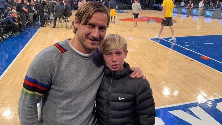 Totti: “Offerta della Lazio per mio figlio? Io ci penserei, ma lui…” - immagine 1