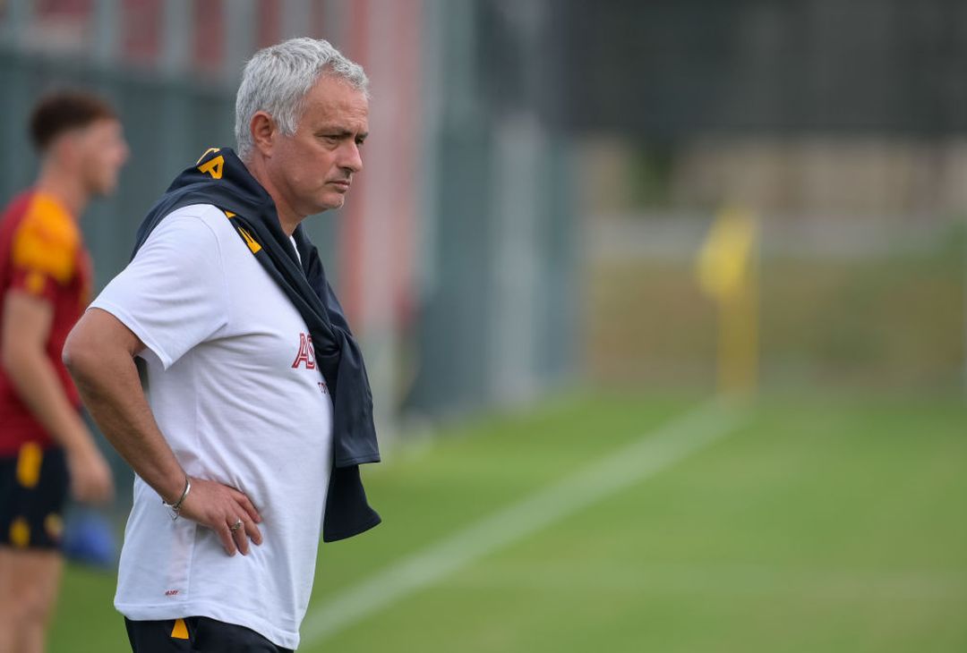 La Roma torna ad allenarsi a Trigoria dopo il match con il Betis – FOTO GALLERY - immagine 21