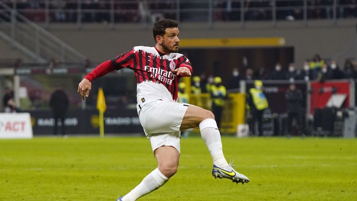 Alessandro Florenzi AC Milan Milan-Bologna 0-0 Serie A 2021-2022