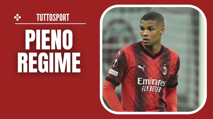 Milan-Atalanta Serie A 2023-2024 Thiaw