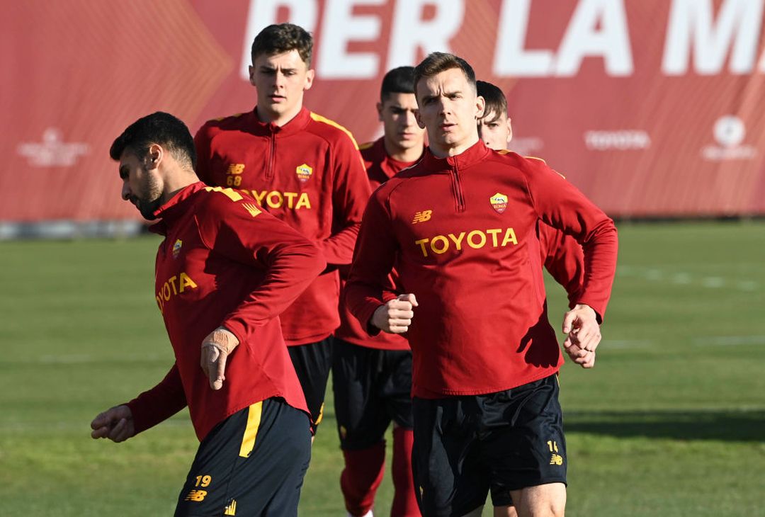 Roma, ripresa in vista dell’Empoli: ok Dybala e Wijnaldum – FOTO GALLERY - immagine 15