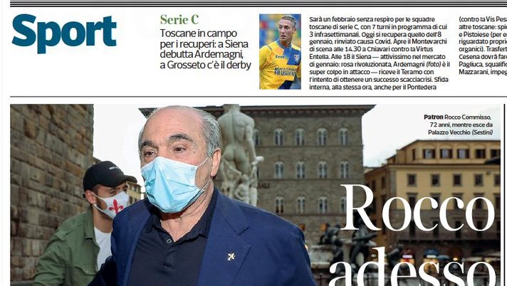 L’allarme del CorFio: “Rocco adesso può lasciare” - immagine 1