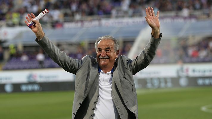 FLORENCE, ITALY - MAY 28: Emiliano Mondonico former manager of ACF Fiorentina during the Serie A match between ACF Fiorentina and Pescara Calcio at Stadio Artemio Franchi on May 28, 2017 in Florence, Italy.  (Photo by Gabriele Maltinti/Getty Images) 