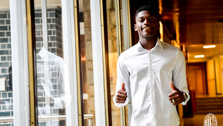 Rafael Leao, attaccante del Milan (credits: acmilan.com) 