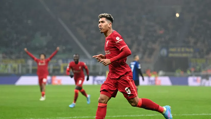 Roberto Firmino Inter-Liverpool Champions League 2021-2022