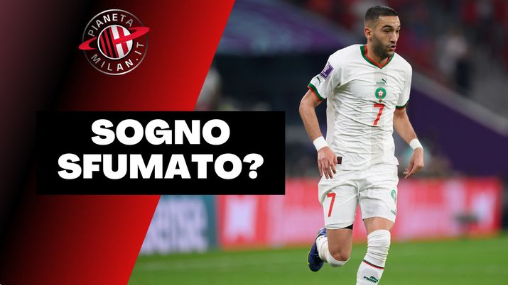 Calciomercato Milan - Ziyech, il grande Mondiale lo allontana dai rossoneri (getty images)