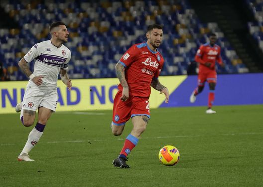 (Photo by SSC NAPOLI via Getty Images) politano napoli
