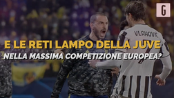 VIDEO Juventus, 32″ non bastano a Vlahovic: il primato dei gol sprint in Champions
