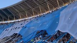 Coreografia gigantesca dei tifosi, ma risultato magro sul campo: il Racing perde in casa…