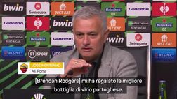 VIDEO / Mou e il vino regalato da Rodgers: “Piange ancora per quanto l’ha pagato”