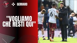 Milan, senti Gerrard: “Rinnovo Douglas Luiz? Non è cambiato nulla” | News