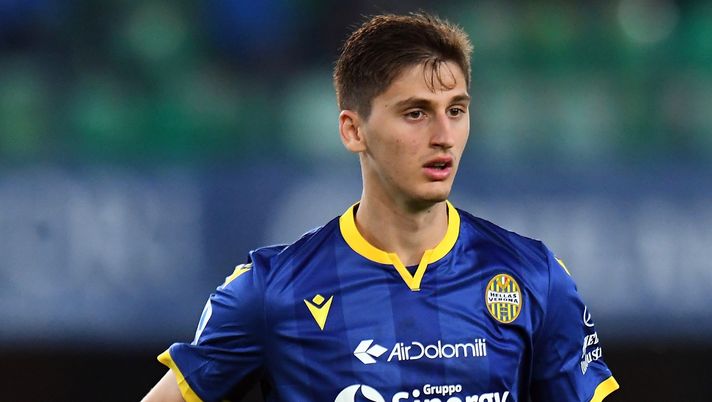 Marash Kumbulla, difensore dell'Hellas Verona (credits: GETTY Images) 