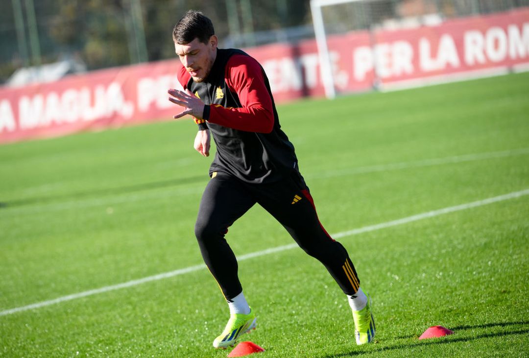 Roma, l’allenamento in vista del Milan – FOTO GALLERY - immagine 14