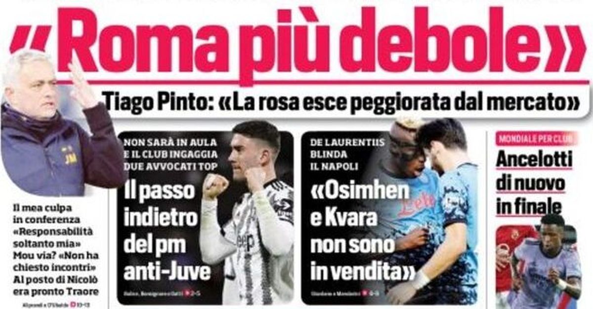 Il Napoli Sui Media Le Prime Pagine Dei Giornali Di Oggi 9 Febbraio