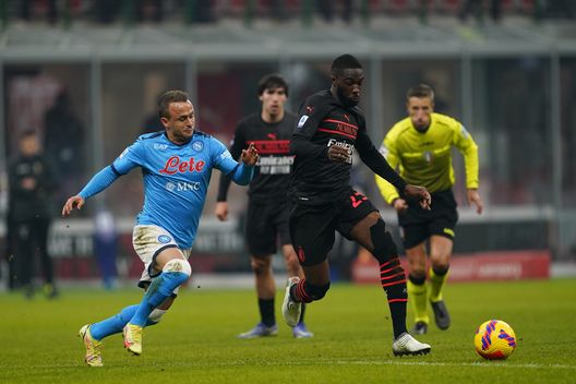 (Photo by Pier Marco Tacca/AC Milan via Getty Images) milan napoli