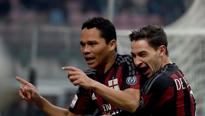 Carlos Bacca Mattia De Sciglio Milan