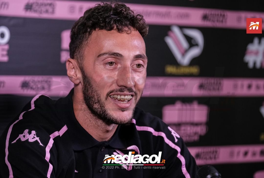 FOTO PALERMO, Mirko Pigliacelli in conferenza stampa (Gallery) - immagine 26
