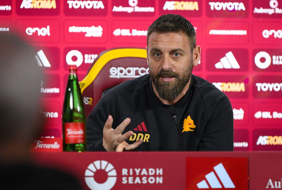 Roma-Torino, la conferenza stampa delle vigilia di De Rossi – FOTOGALLERY- immagine 1