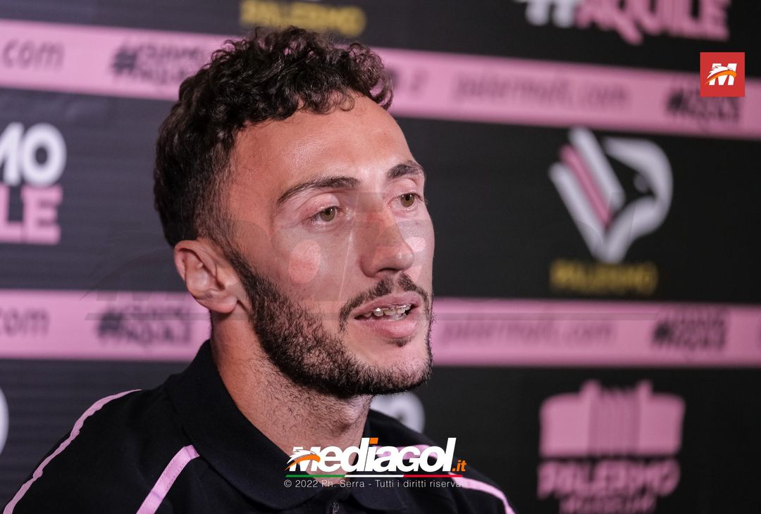 FOTO PALERMO, Mirko Pigliacelli in conferenza stampa (Gallery) - immagine 11